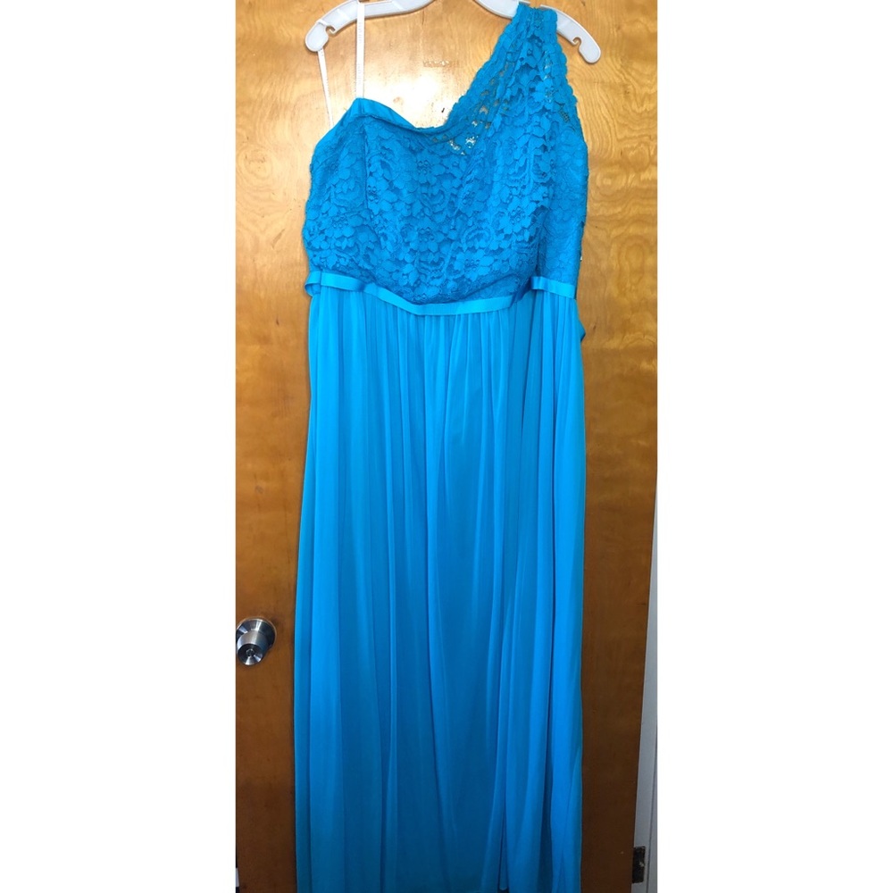 MALIBU BLUE bridesmaid/ prom dress PLUS SIZE